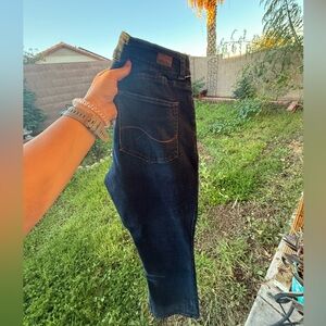 Lee Women's Deep Indigo Skinny Jeans